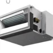 Concealed, split and copper air conditioning system