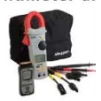 Resistance, Earth, Clamp meter. multimeter and power quality (PVK330)