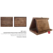 هدايا وتحف (      landscape wooden plaques with box sublimation printing wpl-06-h)