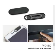 اكسسوارات الالكترونيات ( webcam cover with adhesive -wc -bk)
