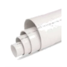 PVC pipes - SPF - 4 extra - 4.5 mm thick white pipes - 1220304