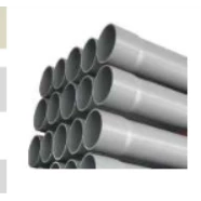 White pipe with a normal bushing - Class 3-160mm Class 3 N-Cup 6M - 4.7mm Thickness- 1220603