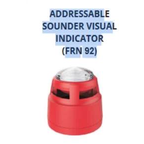 FRN 92) INDICATOR SOUNDER VISUAL ADDRESSABLE
