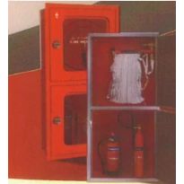 Double door firebox