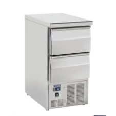 Horizontal refrigerator (45 CRD) Cool Head 2 drawers with a capacity of 100 liters width 45 cm