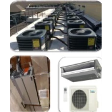 Central air conditioners Compact