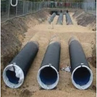 Installation and testing of cooling pipes