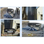 Installation of Two GLS tanks Hempel factory project – KuwaitDia. Meter 6.00 X 16.90 Meter height . 2 Ea