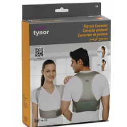 Plastic brace to support fallen feet