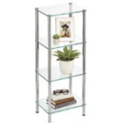 Glass shelves